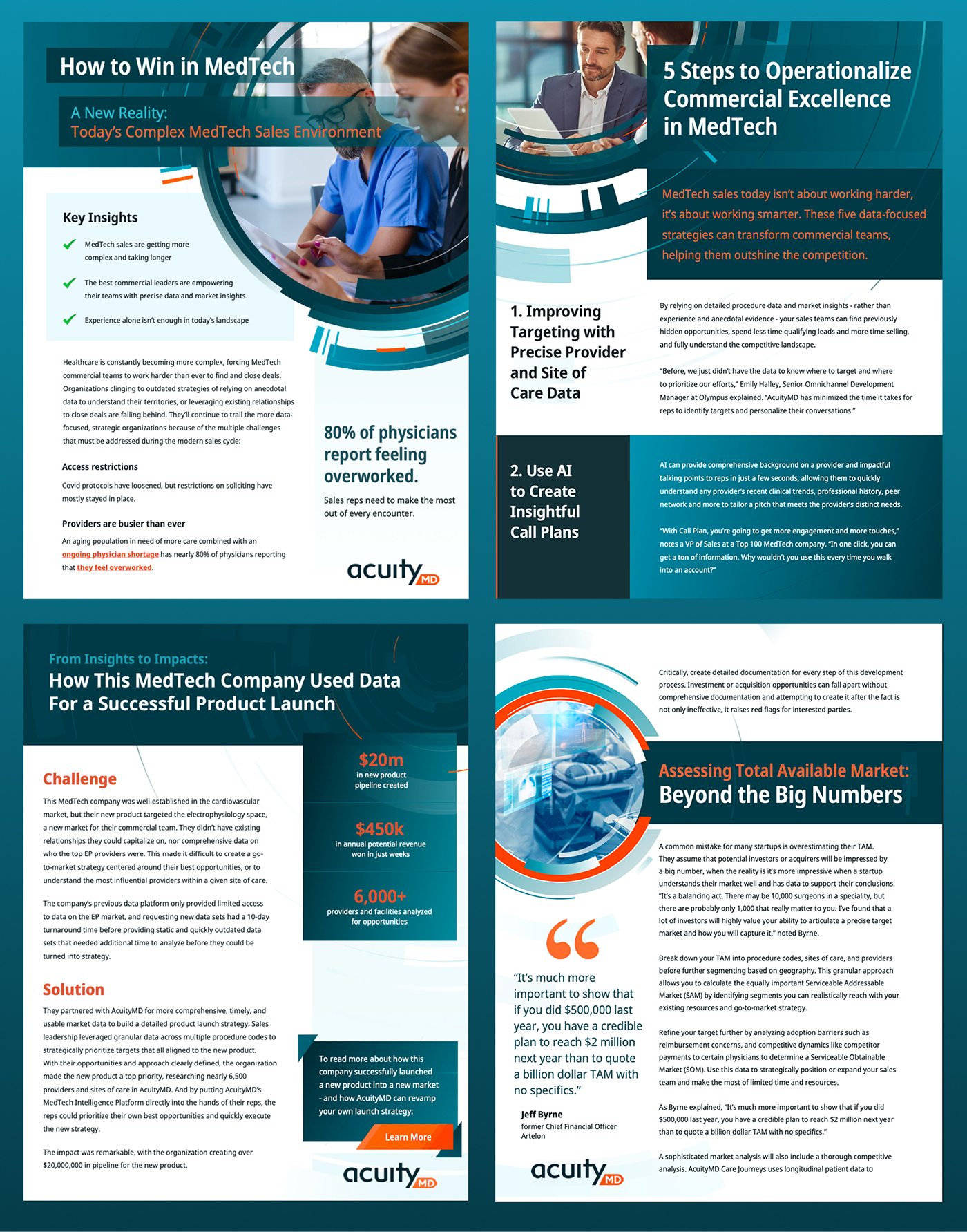 event and product postcard collateral